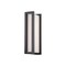 Dweled Axel LED 11in Indoor and Outdoor Wall Light 3000K in Black WS-W440 - alternate 1